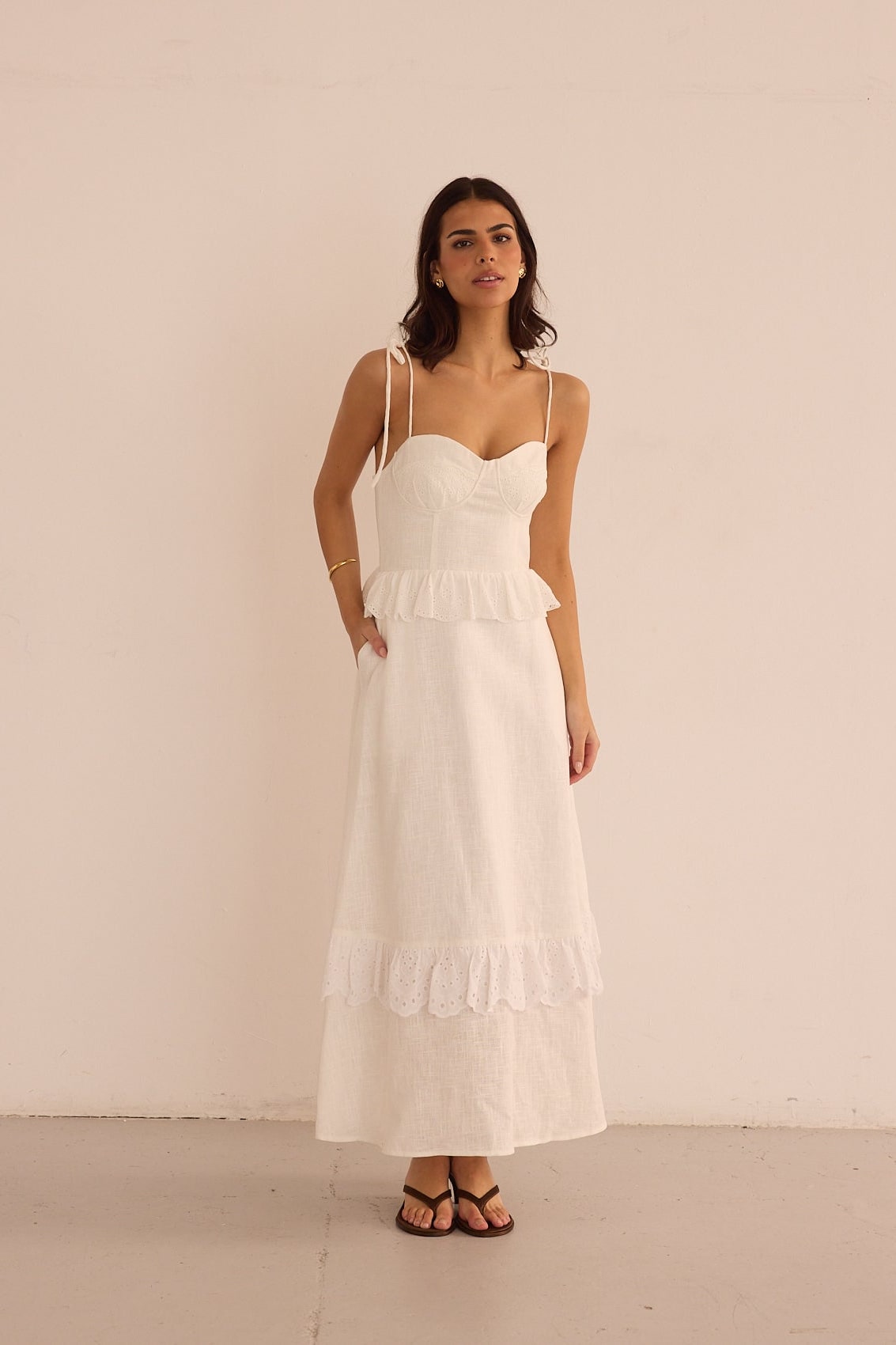Vestido Pampelonne de Linho
